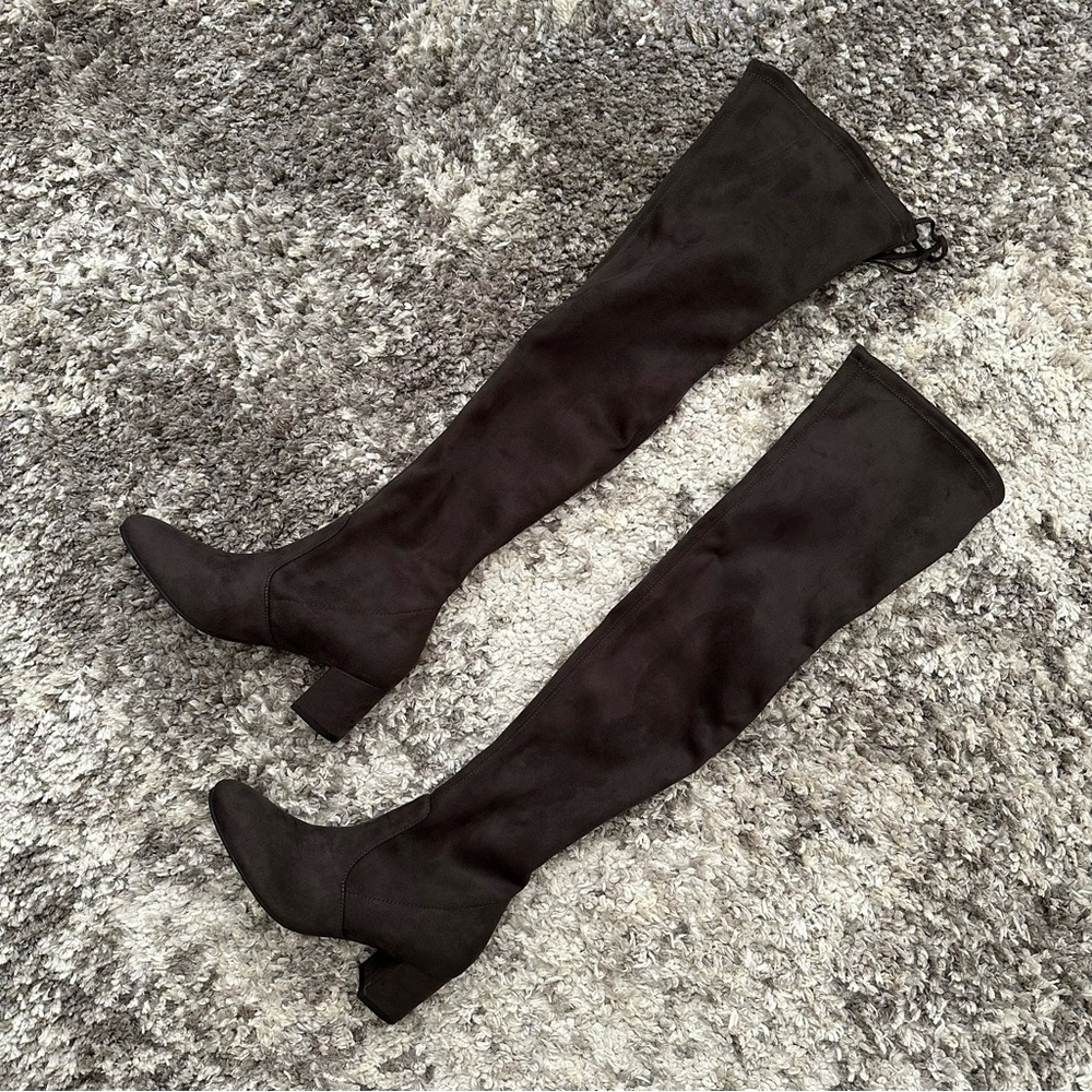 Stuart Weitzman Genna Over-The-Knee 60 City Boot | Size 6